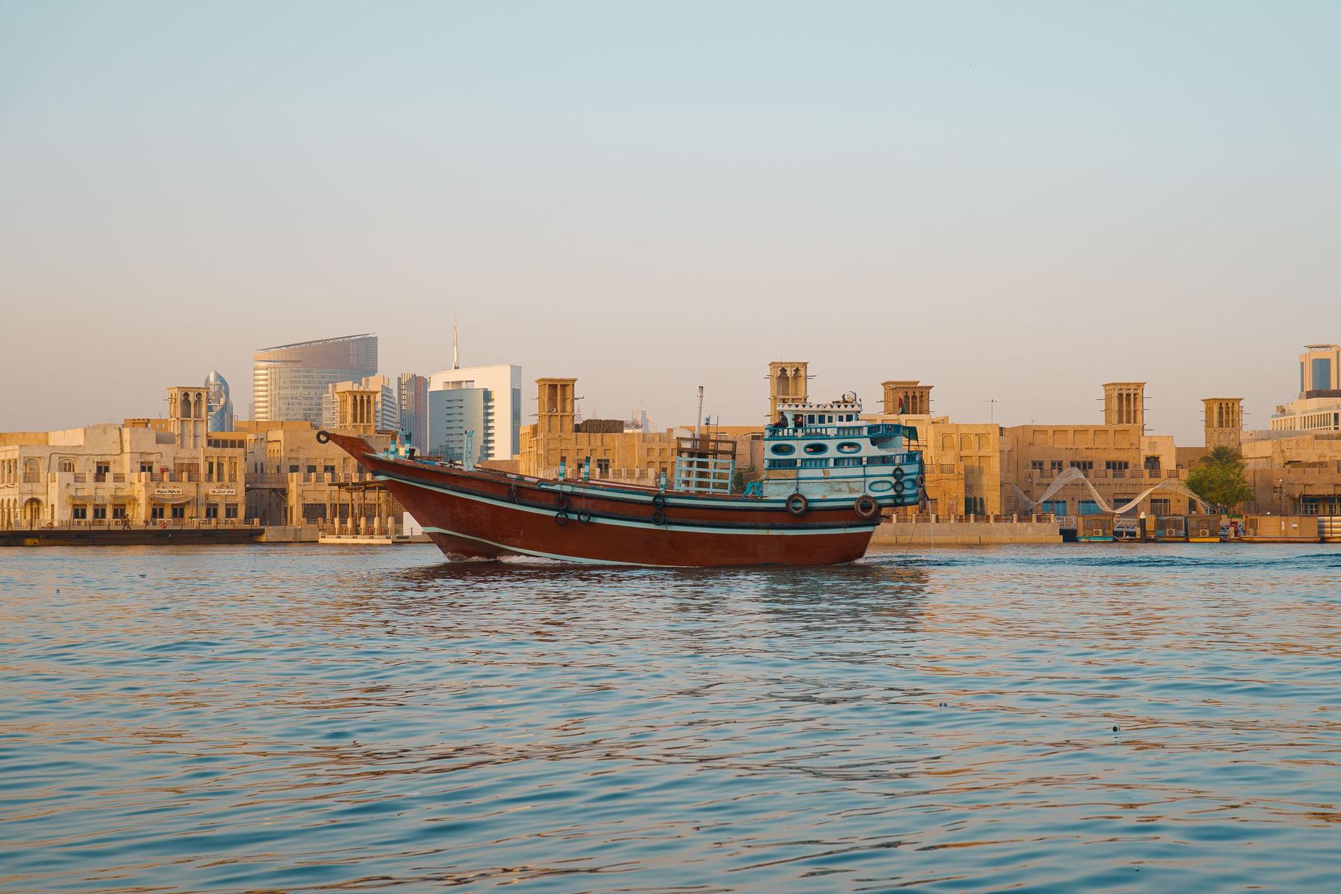 Dhow no Dubai Creek